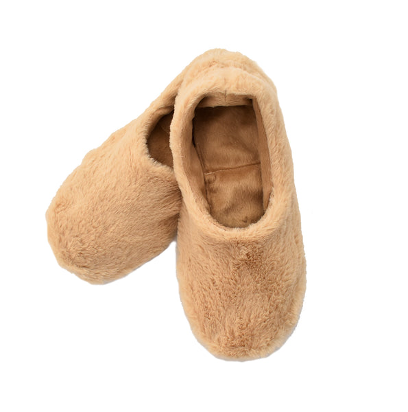 slipper cozy color camel