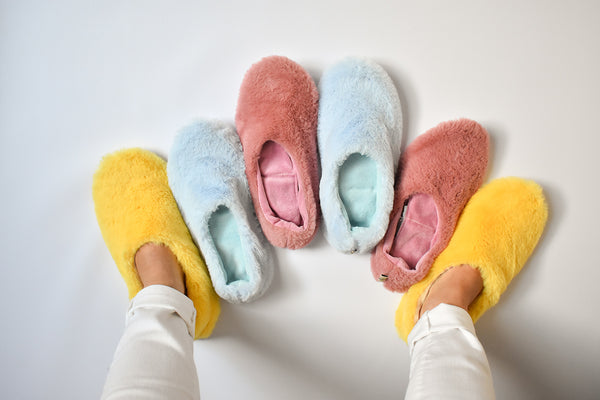 slippers cozy warmth lavender