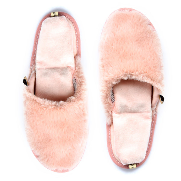 slipper slide on light pink