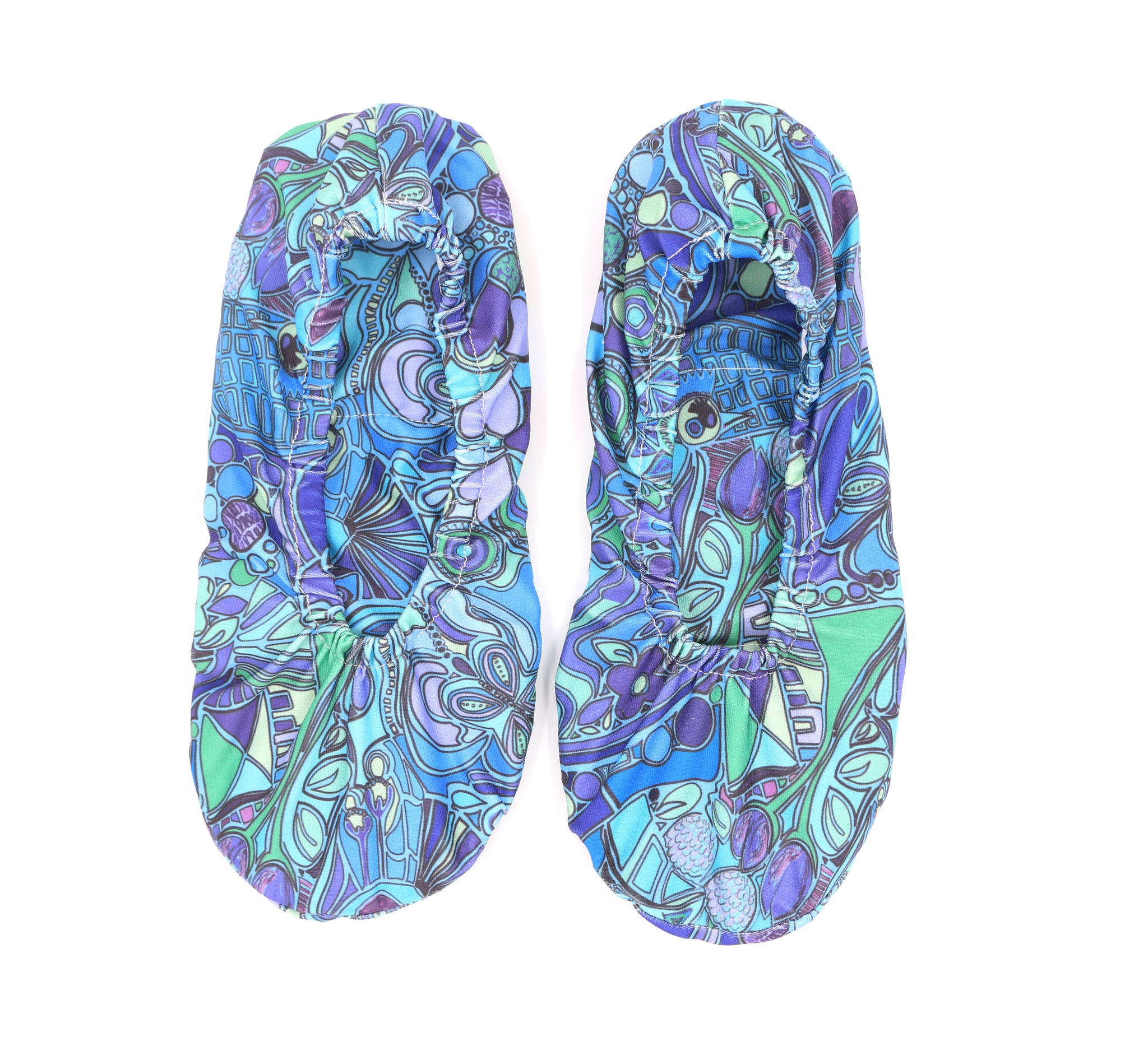 slipper lavender blue