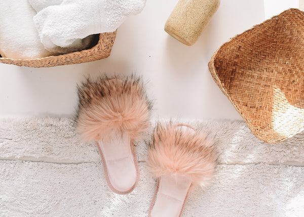 slippers sandal salmon pink lifestyle